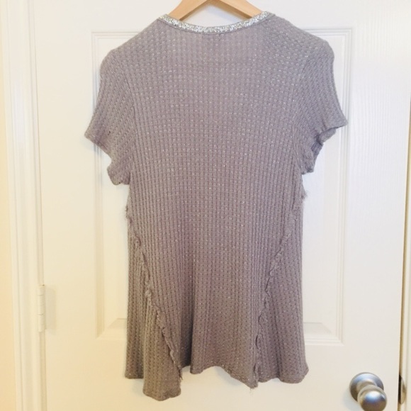 Juicy Couture size M gray w/silver top - Picture 2 of 7